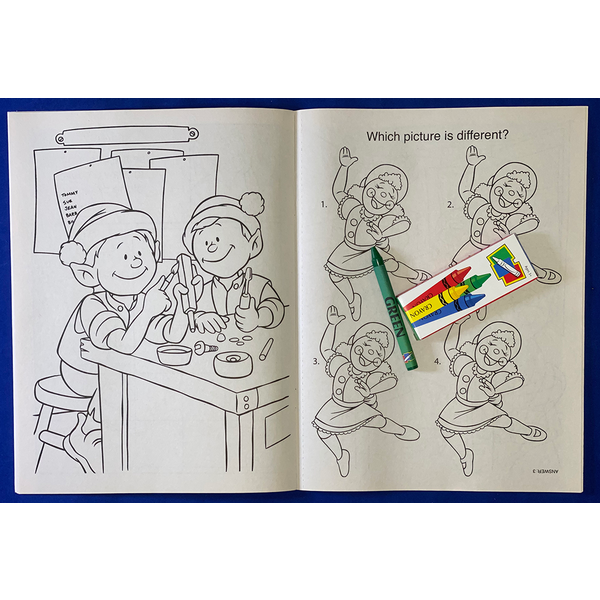 Season's Greetings Coloring Book Fun Pack