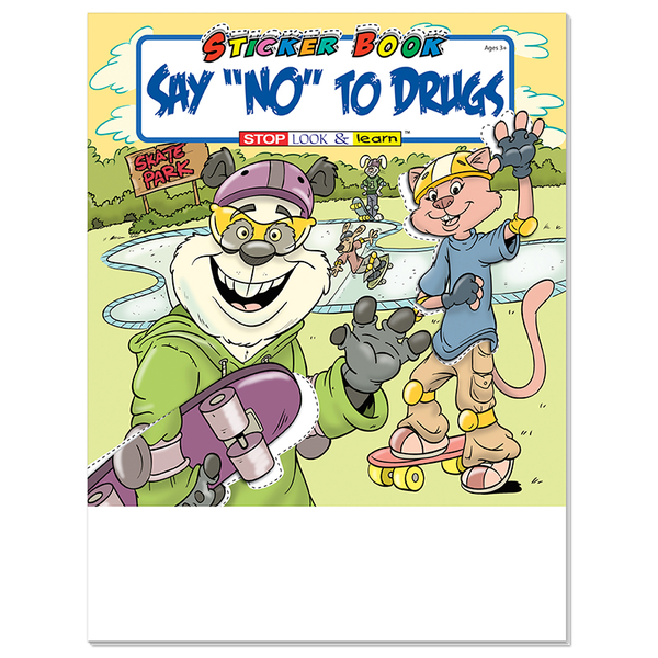 Say "No" To Drugs Sticker Book