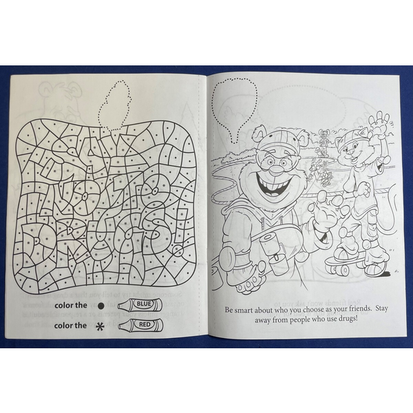 Say "No" To Drugs Sticker Book