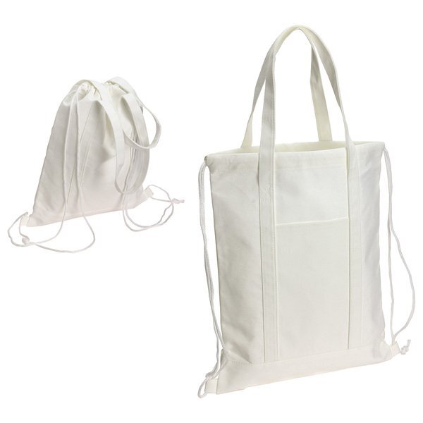 Sloop rPET Canvas Drawstring Backpack