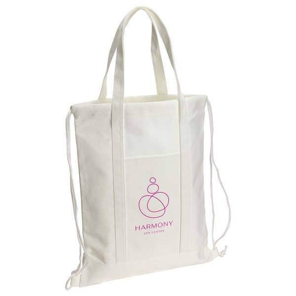 Sloop rPET Canvas Drawstring Backpack