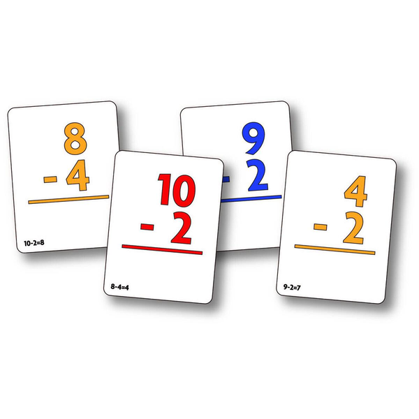 Flash Card Set - Subtraction