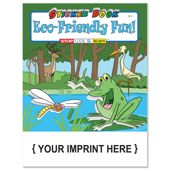 Deluxe Go Green Coloring & Sticker Kit