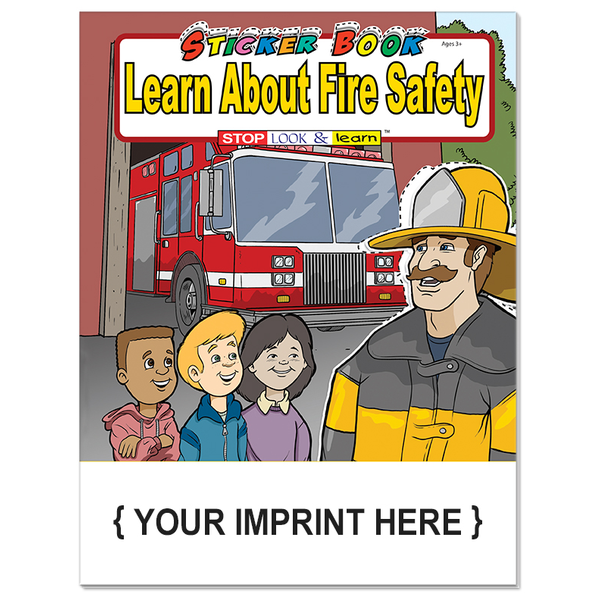 Deluxe Fire Safety Coloring & Activity Kit