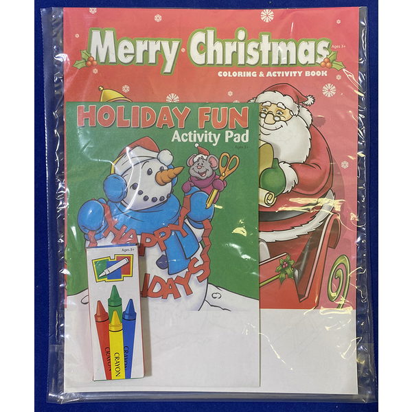 Holiday Coloring & Activity Kit - Christmas 2