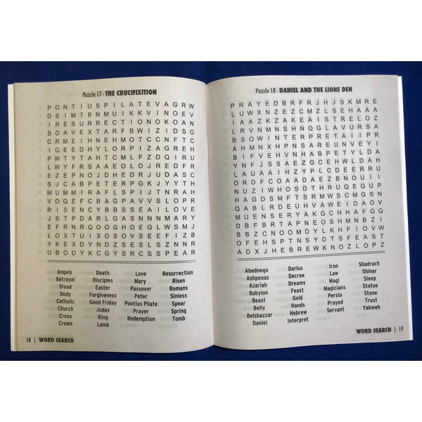 FAITH: Biblical Word Search Puzzle Book