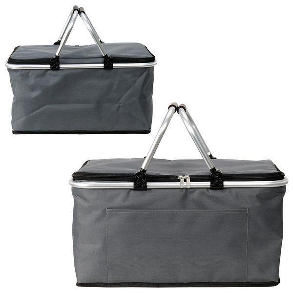 Jamboree Insulated Polyester 36 Can Hard Frame Picnic Basket