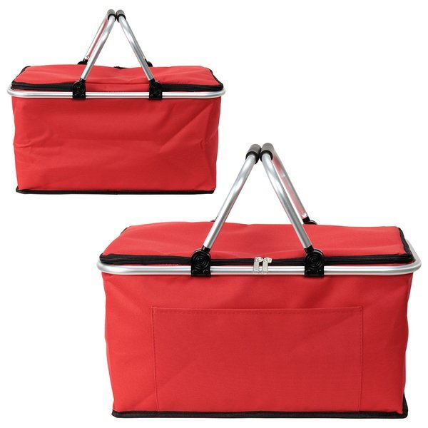 Jamboree Insulated Polyester 36 Can Hard Frame Picnic Basket