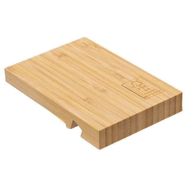 Bamboo FSC® Sticky Note Dispenser w/ Phone Holder