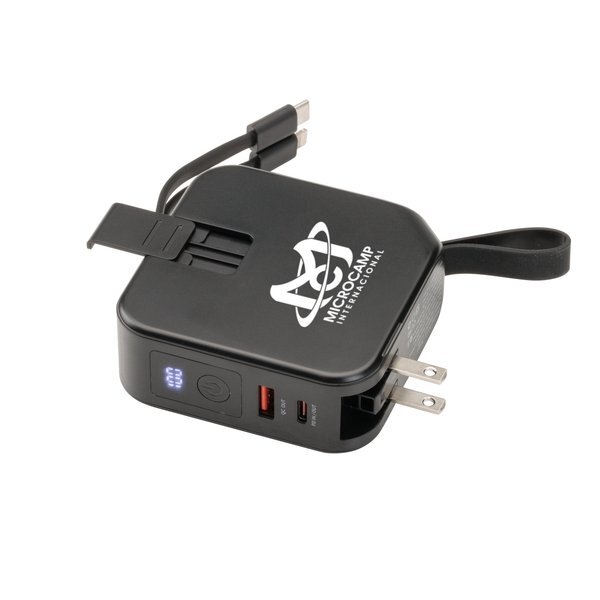 Nilles 4-in-1 Wireless Charger & Power Bank, 10,000mAh