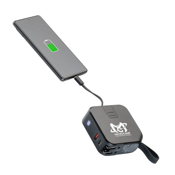 Nilles 4-in-1 Wireless Charger & Power Bank, 10,000mAh