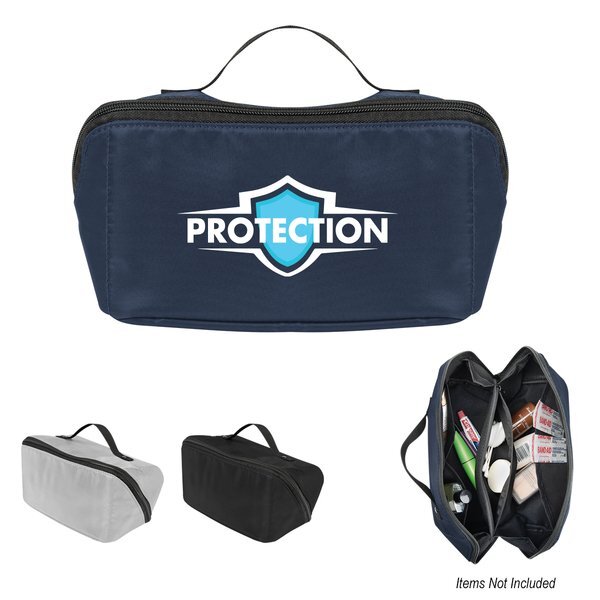 Trendsetter Twill Polyester Toiletry Bag