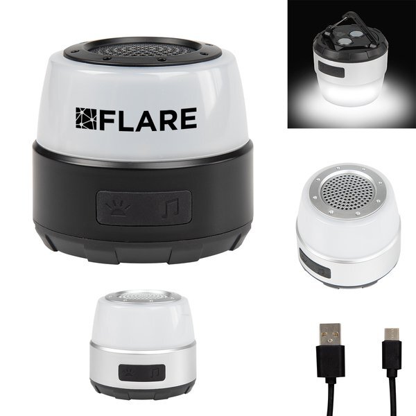 Magnetic Speaker w/ Emergency Light