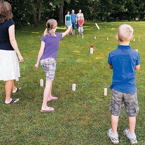 Kubb Game w/ Drawstring Bag