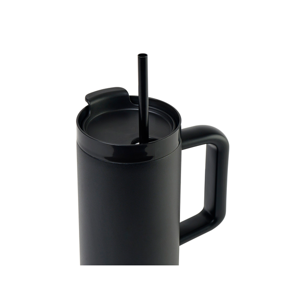 Adrian Vacuum Insulated Travel Tumbler w/ Straw, 30oz.