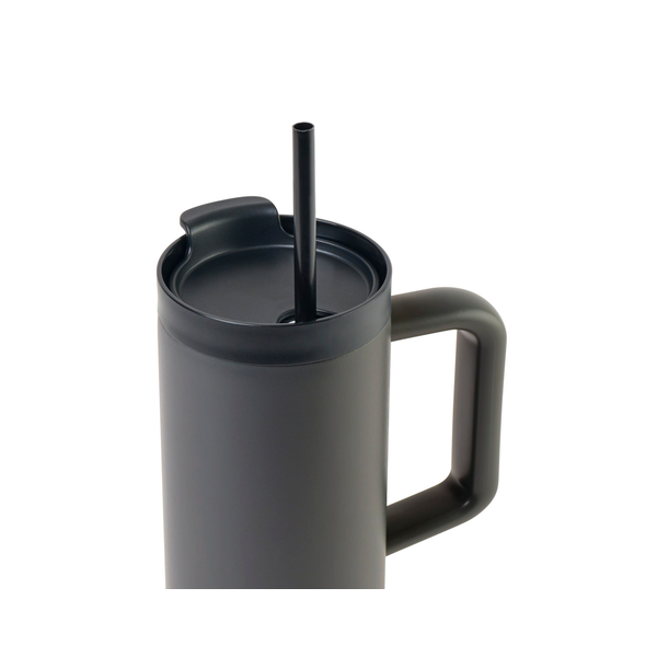 Adrian Vacuum Insulated Travel Tumbler w/ Straw, 30oz.