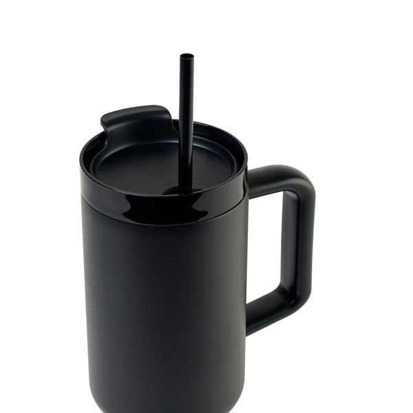 Adrian Vacuum Insulated Travel Tumbler w/ Straw, 40oz.