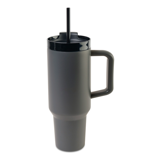 Adrian Vacuum Insulated Travel Tumbler w/ Straw, 40oz.