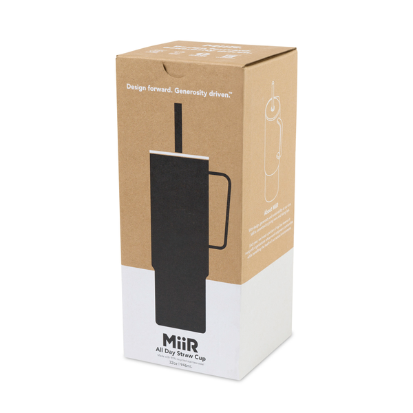 MiiR® All Day Vacuum Insulated Camp Cup w/ Straw, 32oz.