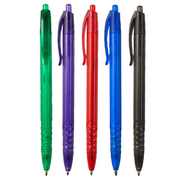 Vista Translucent Retractable Pen