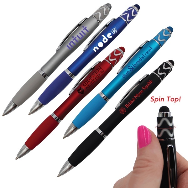 Halcyon® Silhouette Spin Top Stylus Pen