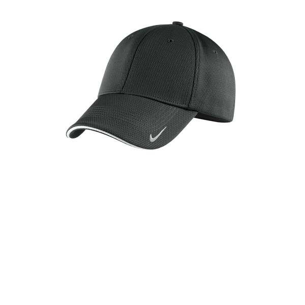 Nike® Dri-FIT Stretch Polyester Knit Mesh Sandwich Bill Fitted Cap