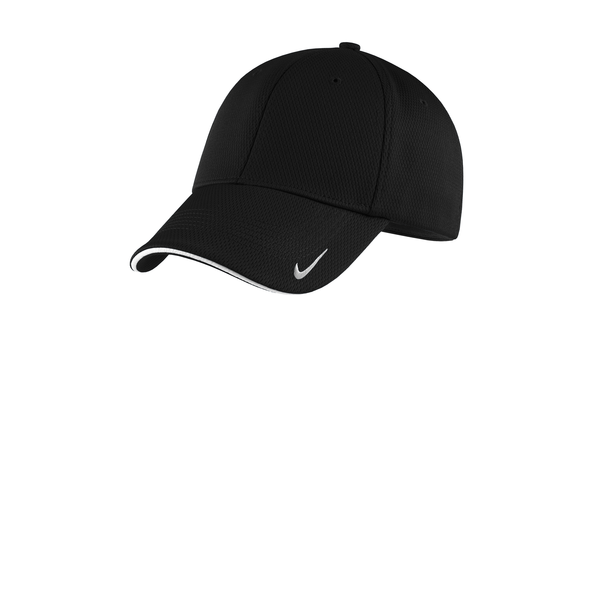 Nike® Dri-FIT Stretch Polyester Knit Mesh Sandwich Bill Fitted Cap