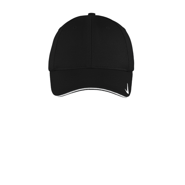 Nike® Dri-FIT Stretch Polyester Knit Mesh Sandwich Bill Fitted Cap