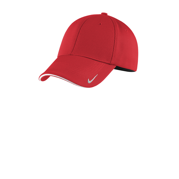 Nike® Dri-FIT Stretch Polyester Knit Mesh Sandwich Bill Fitted Cap