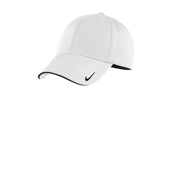 Nike® Dri-FIT Stretch Polyester Knit Mesh Sandwich Bill Fitted Cap