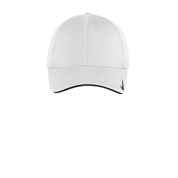 Nike® Dri-FIT Stretch Polyester Knit Mesh Sandwich Bill Fitted Cap