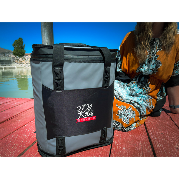 Basecamp® Mt. Rainier Tarpaulin Polyester 30 Can Cooler Backpack