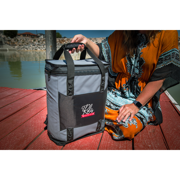 Basecamp® Mt. Rainier Tarpaulin Polyester 30 Can Cooler Backpack