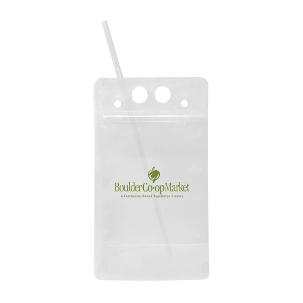Reusable SipSak Drink Pouch, 17oz.