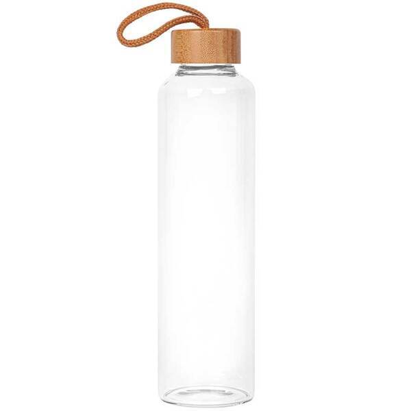 Vidro Glass & Bamboo Bottle, 25oz.