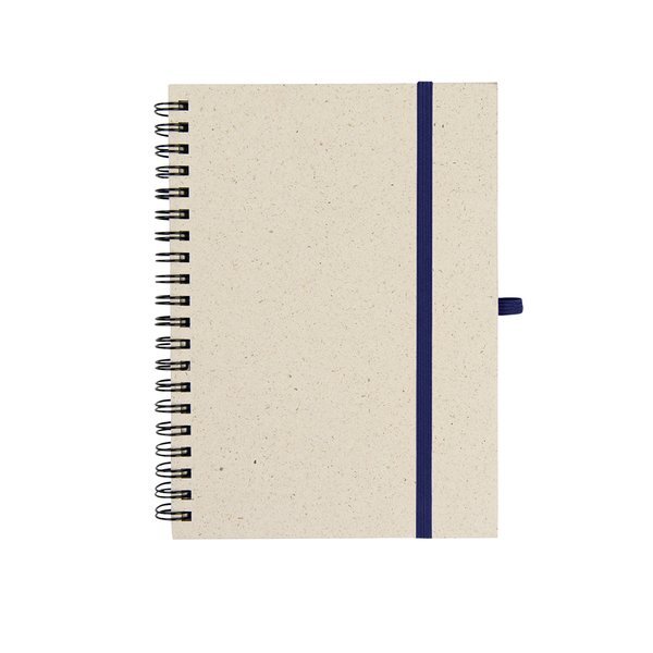 Natural Paper Spiral Notebook, 5" x 7"