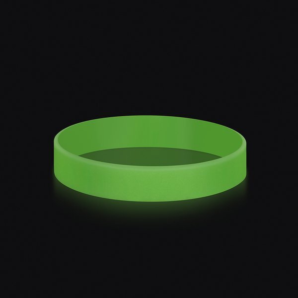 Glow in the Dark Silicone Bracelet