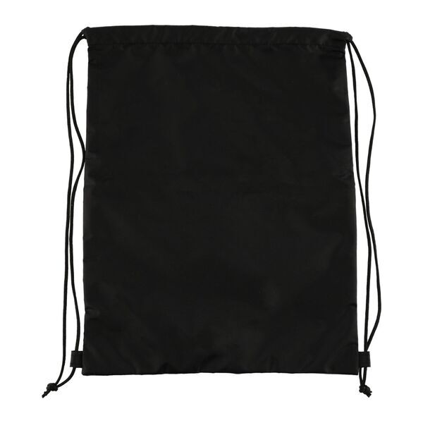 Graphite Recycled Polyester Drawstring Backpack