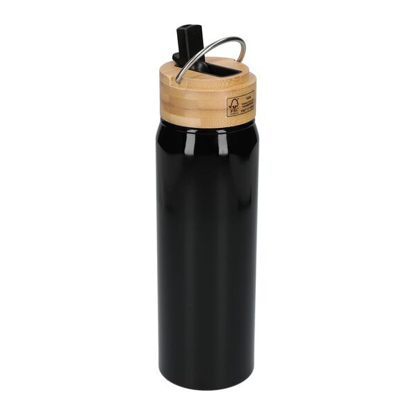 Billy Eco-Friendly Aluminum Bottle w/ Bamboo Lid, 26oz.