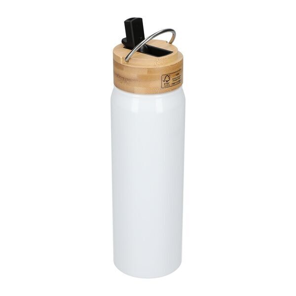 Billy Eco-Friendly Aluminum Bottle w/ Bamboo Lid, 26oz.