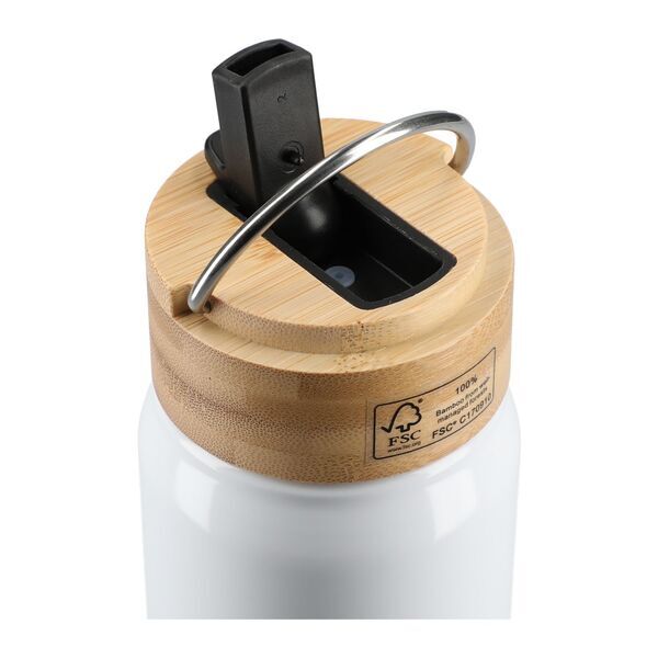 Billy Eco-Friendly Aluminum Bottle w/ Bamboo Lid, 26oz.