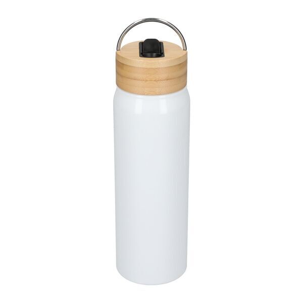 Billy Eco-Friendly Aluminum Bottle w/ Bamboo Lid, 26oz.