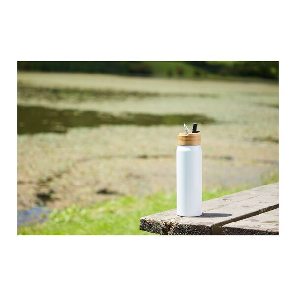 Billy Eco-Friendly Aluminum Bottle w/ Bamboo Lid, 26oz.
