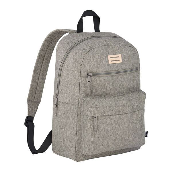 The Goods™ Recycled Polyester 15" Laptop Backpack