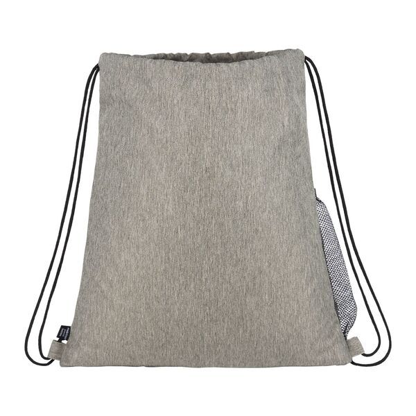 The Goods™ Recycled Polyester Drawstring Bag