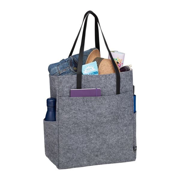 The Goods™ Recycled Felt Meeting Tote