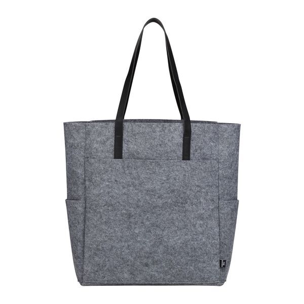 The Goods™ Recycled Felt Meeting Tote