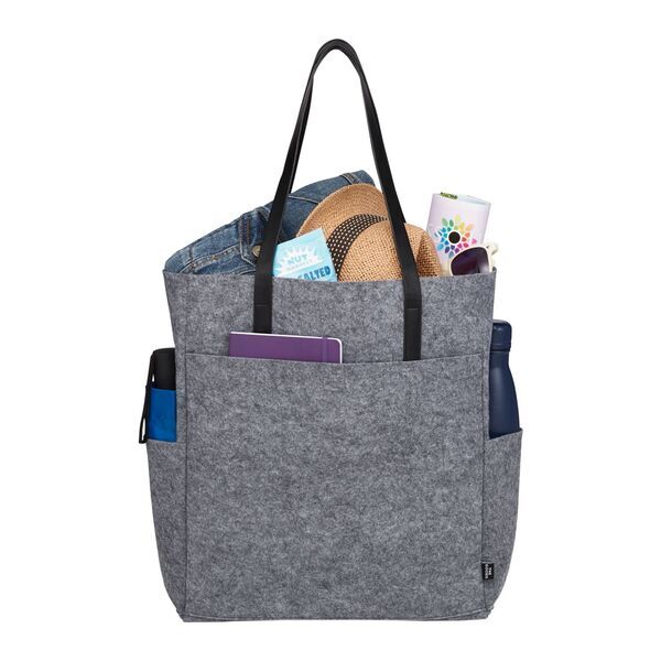 The Goods™ Recycled Felt Meeting Tote