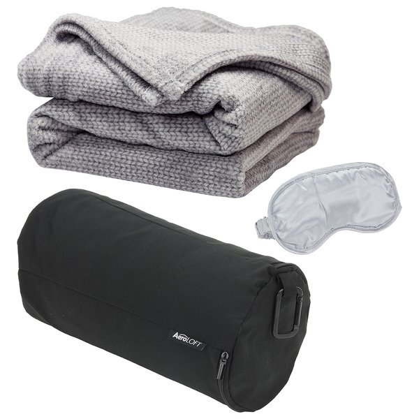 AeroLOFT™ Travel Blanket w/ Sleep Mask