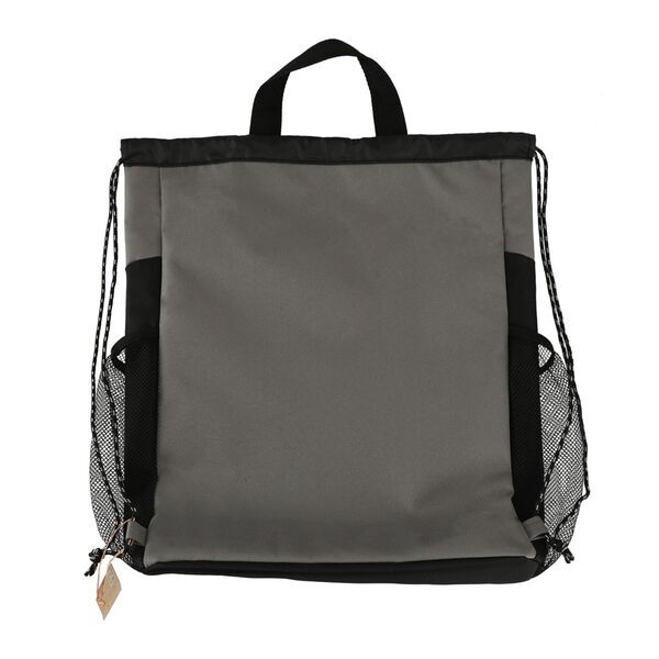 Rainier Recycled Polyester Drawstring Bag